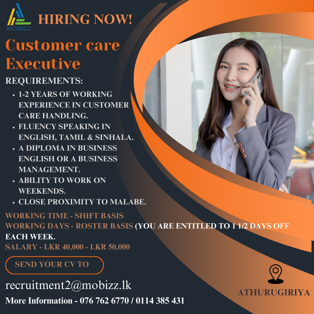 Customer care Executive